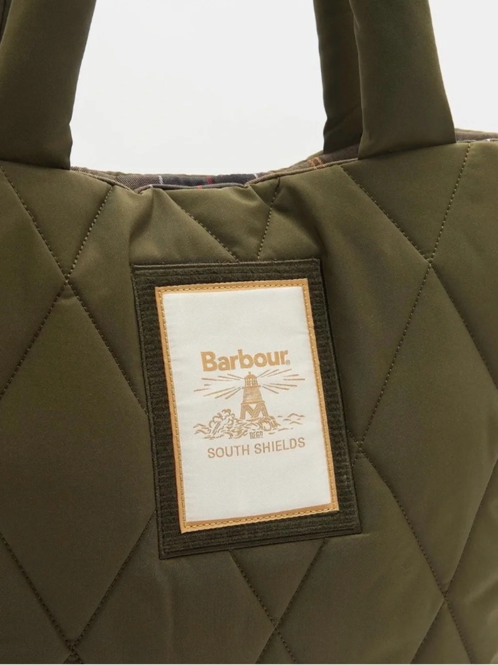 ▪️NWT Barbour Mariah Diamond Quilted Tote Bag